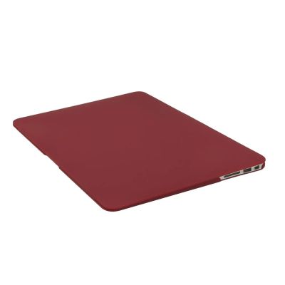 Achat Coque Silicone MacBook Air 13" A1466 Rouge Bordeaux sur hello RSE - visuel 3