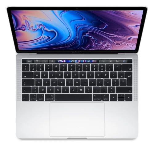 Vente PC Portable reconditionné MacBook Pro Touch Bar 13'' i5 1,4 GHz 16Go 256Go SSD 2019 Argent  - Grade A sur hello RSE