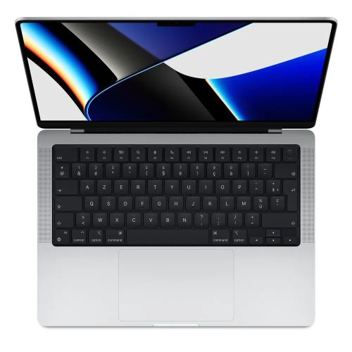 Achat MacBook Pro 14'' M1 Pro (CPU 8 / GPU 14) 16Go 512Go SSD 2021 Argent Allemand - Grade B sur hello RSE