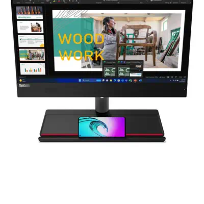Lenovo ThinkCentre M90a Gen 5 Intel® Core™ i7 i7-14700 60,5 cm (23.8") 1920 x 1080 pixels PC All-in- - Ordinateur tout en un - visuel 8