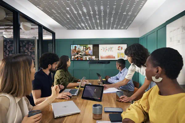 Barre de visioconférence USB Poly Studio V52 - Visioconférence - visuel 5