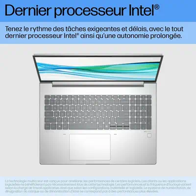 HP ProBook 460 G11 Intel Core Ultra 5 125U Ordinateur portable 40,6 cm (16") WUXGA 8 Go DDR5-SDRAM 2 - PC Portable - visuel 9