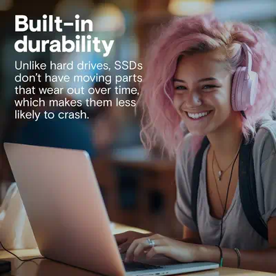Crucial BX500 4 To 2.5" SATA 3D NAND - Disque dur SSD - visuel 3