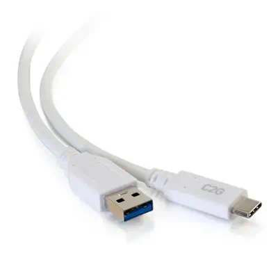 C2G Câble USB-C® vers USB-A SuperSpeed 5 Gbits/s M/M 1,8 - visuel 1