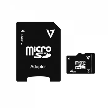 V7 VAMSDH4GCL4R-2E 4 Go MicroSDHC Classe 4 livraison gratuite