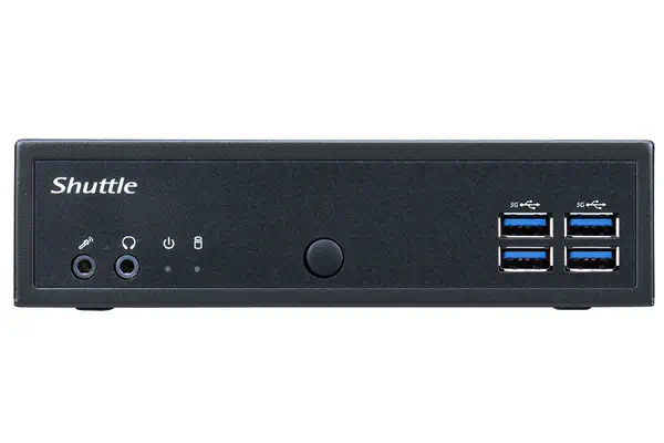 XPC slim Barebone DL30N, Intel N100, 1x DDR5, 2x LAN (2x 2.5Gbit), 2xCOM,1xHDMI,1xDP, 1x VGA, fanles - Shuttle - visuel 6