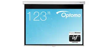 Avis Optoma DS-3120PMG+ écran de projection 3,05 m (120") 4:3