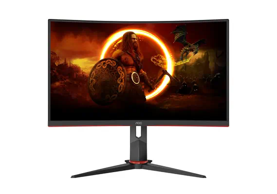 AOC G2 C27G2Z3/BK écran plat de PC 68,6 cm (27") 1920 x 1080 pixels Full HD LED Noir, Rouge - Ecran Ordinateur - visuel 2
