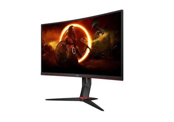 AOC G2 C27G2Z3/BK écran plat de PC 68,6 cm (27") 1920 x 1080 pixels Full HD LED Noir, Rouge - Ecran Ordinateur - visuel 4