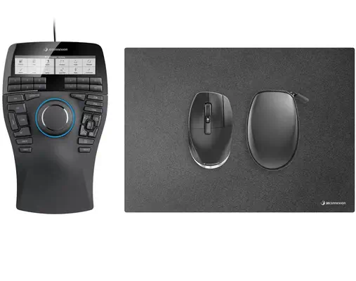 SpaceMouse Enterprise Kit 2 - 3Dconnexion - Souris - visuel 1