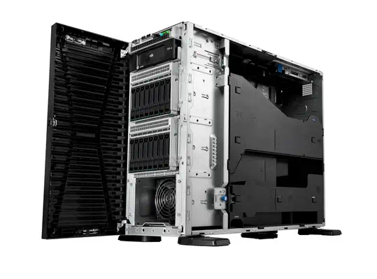 ProLiant ML110 Gen11 4510 12-core 1P 64GB-R MR408i-o 8SFF 2x480GB SSD 2x1000W RPS EU Server - HP - Serveur Tour - visuel 3