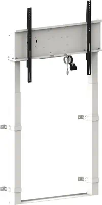 iiyama MD-WLIFT2031-W1 2,67 m (105") Sol Blanc - Accessoire Affichage - visuel 4