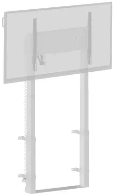 iiyama MD-WLIFT2031-W1 2,67 m (105") Sol Blanc - Accessoire Affichage - visuel 3