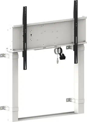 iiyama MD-WLIFT2031-W1 2,67 m (105") Sol Blanc - Accessoire Affichage - visuel 5