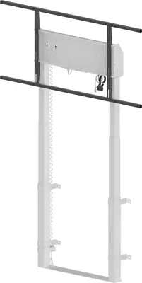 iiyama MD-WLIFT2031-W1 2,67 m (105") Sol Blanc - Accessoire Affichage - visuel 9