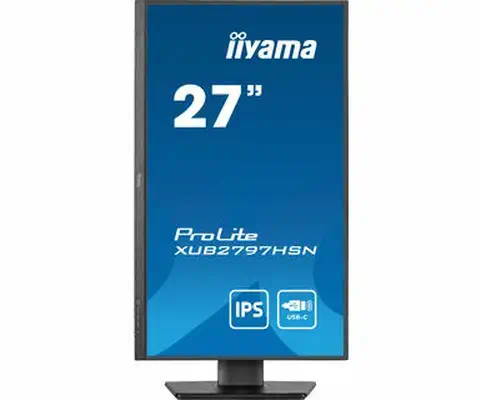 iiyama ProLite XUB2797QSU-B1 écran plat de PC 68,6 cm (27") 2560 x 1440 pixels Wide Quad HD LED Noir - Ecran Ordinateur - visuel 2