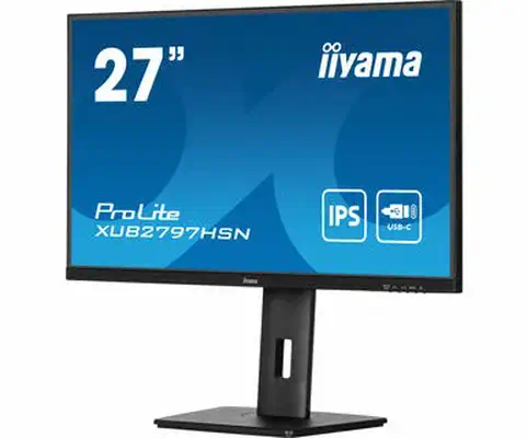 iiyama ProLite XUB2797QSU-B1 écran plat de PC 68,6 cm (27") 2560 x 1440 pixels Wide Quad HD LED Noir - Ecran Ordinateur - visuel 5