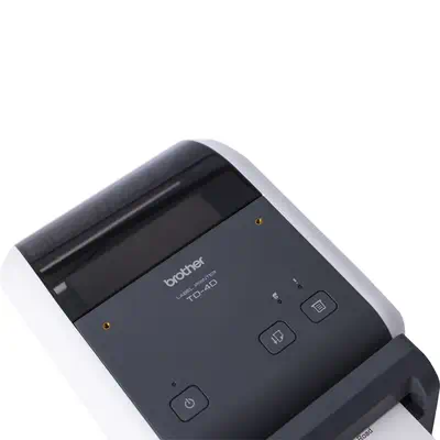 TD-4420DNFC - Imprimante d'étiquettes Linerless de 4 pouces Brother - visuel 1 - hello RSE - Gestion polyvalente des supports
