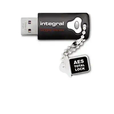 Integral INFD8GCRY3.0140-2 lecteur USB flash 8 Go USB Type-A 3.2 Gen 1 (3.1 Gen 1) Noir - Adaptateur stockage - visuel 1