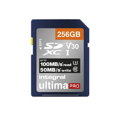 Integral INSDX256G-100/90V30 mémoire flash 256 Go SD UHS-I - Carte Mémoire - visuel 2