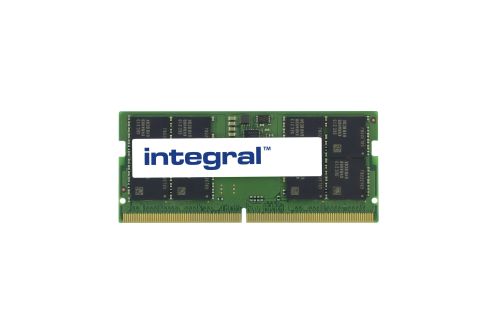 Achat Mémoire Integral 16GB LAPTOP RAM MODULE DDR5 5600MHZ PC5-44800 UNBUFFERED NON-ECC 1.1V 2GX8 CL46 INTEGRAL