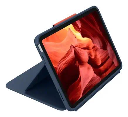 Logitech Rugged Combo 4 QWERTZ Allemand Smart Connector Logitech - visuel 1 - hello RSE - DONNEZ UNE TOUTE NOUVELLE DIMENSION À L'APPRENTISSAGE