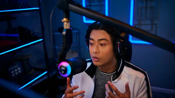 Logitech G Yeti GX Noir, Blanc Microphone de table - Casque Micro - visuel 8