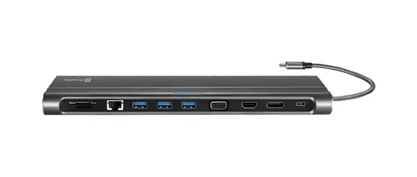 XtremeMac XWH-CDH-13 station d'accueil USB 3.2 Gen 1 (3.1 Gen 1) Type-C Gris - Station d'accueil pour portable - visuel 3