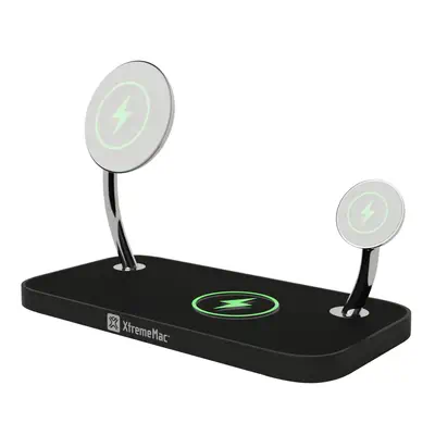 XtremeMac XMG-XM3-03 chargeur d'appareils mobiles Casques, Smartphone, Smartwatch Noir USB Recharge  - Station d'accueil pour portable - visuel 7