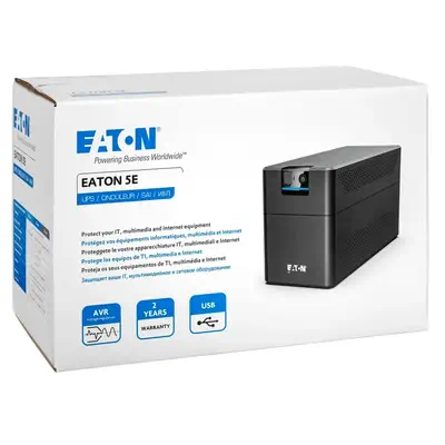 Eaton 5E Gen2 alimentation d'énergie non interruptible Interactivité de ligne 1,2 kVA 660 W 4 sortie - Onduleur - visuel 3