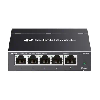 Avis TP-Link Omada DS105G commutateur réseau Non-géré Gigabit Ethernet (10/100/1000) Noir