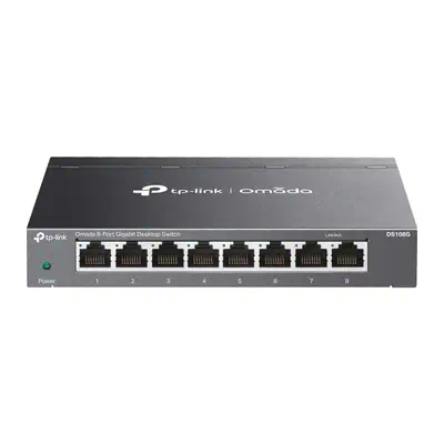 TP-Link Omada DS108G commutateur réseau Non-géré Gigabit Ethernet (10/100/1000) Noir - Borne Wifi - visuel 1