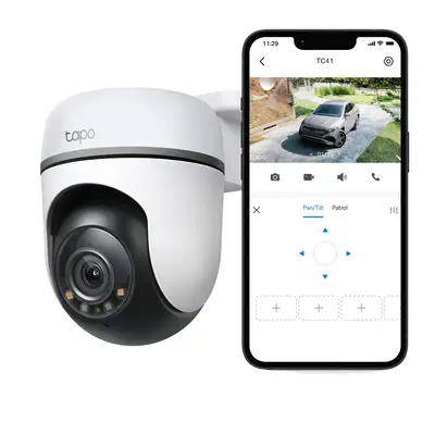 TP-Link Tapo TC41 V2 Sphérique Caméra de sécurité TP-Link - visuel 1 - hello RSE - Détection intelligente
