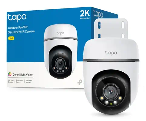 TP-Link Tapo TC41 V2 Sphérique Caméra de sécurité TP-Link - visuel 1 - hello RSE - Conception durable