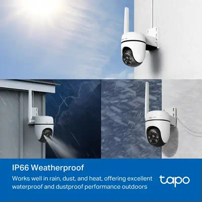 TP-Link TAPO C501GW caméra de sécurité Tourelle Caméra de sécurité IP Extérieure 1920 x 1080 pixels  - Borne Wifi - visuel 10