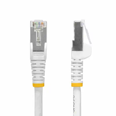 StarTech Câble Ethernet CAT8 Blanc de 2m, RJ45 Snagless - Câble RJ et Fibre optique - visuel 2