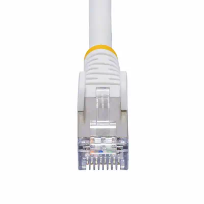 StarTech Câble Ethernet CAT8 Blanc de 2m, RJ45 Snagless - Câble RJ et Fibre optique - visuel 4