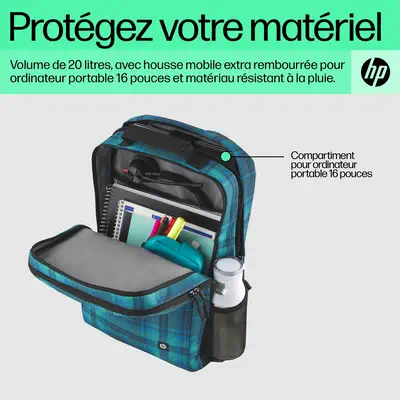 Sac à dos HP Campus XL (tartan) - Sacoche & Housse - visuel 8