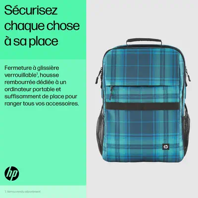 Sac à dos HP Campus XL (tartan) - Sacoche & Housse - visuel 5