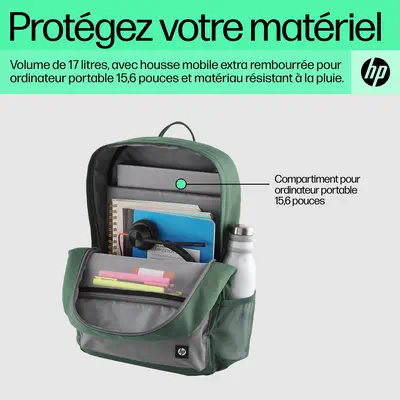 Sac à dos HP Campus (vert) - Sacoche & Housse - visuel 9