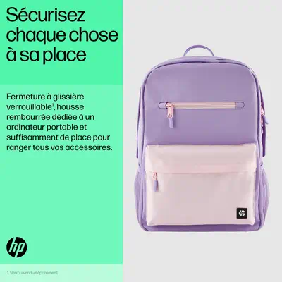 Sac à dos HP Campus (lavande) - Sacoche & Housse - visuel 4