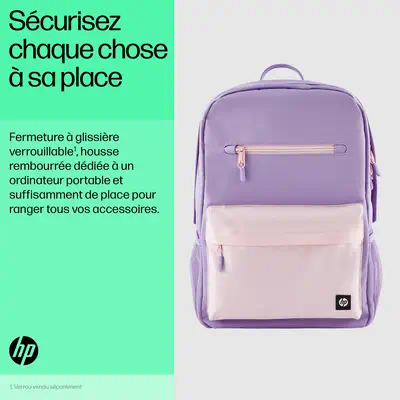 Sac à dos HP Campus (lavande) - Sacoche & Housse - visuel 10