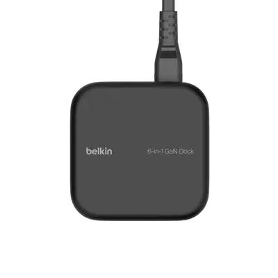 Belkin INC018vfBK Avec fil USB 3.2 Gen 1 (3.1 Gen 1) Type-C Noir - Station d'accueil pour portable - visuel 1