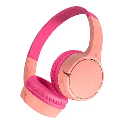 Belkin SoundForm Mini Casque Sans fil Arceau Appels/Musique USB Type-C Rose - Casque Micro - visuel 1