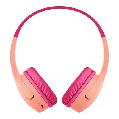 Belkin SoundForm Mini Casque Sans fil Arceau Appels/Musique USB Type-C Rose - Casque Micro - visuel 2
