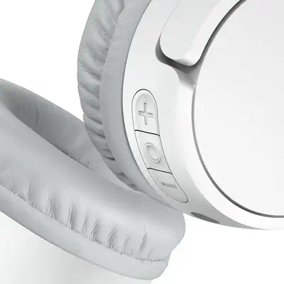 Belkin SoundForm Mini Casque Sans fil Arceau Appels/Musique USB Type-C Blanc - Casque Micro - visuel 4