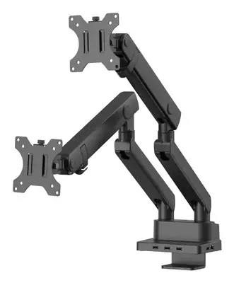 Urban Factory FAM20UF support d'écran plat pour bureau 81,3 cm (32") Noir - Accessoire ENI, TBI et VPI - visuel 3