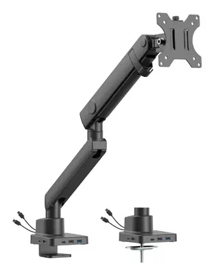 Urban Factory FAM10UF support d'écran plat pour bureau 81,3 cm (32") Noir - Accessoire ENI, TBI et VPI - visuel 2