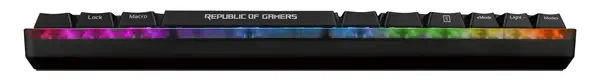 ASUS ROG Falchion clavier Gaming FR sans fil +USB AZERTY Français Noir - Asus - Clavier - visuel 7