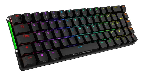 ASUS ROG Falchion clavier Gaming FR sans fil +USB AZERTY Français Noir - Asus - Clavier - visuel 9